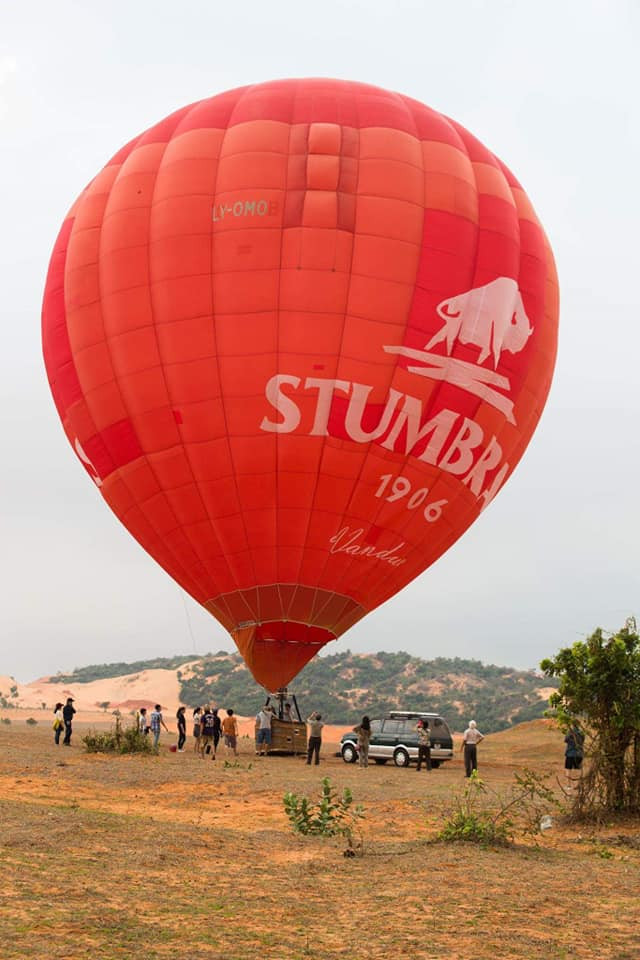 Tour bay khinh khí cầu ở Mũi Né - Phan Thiết